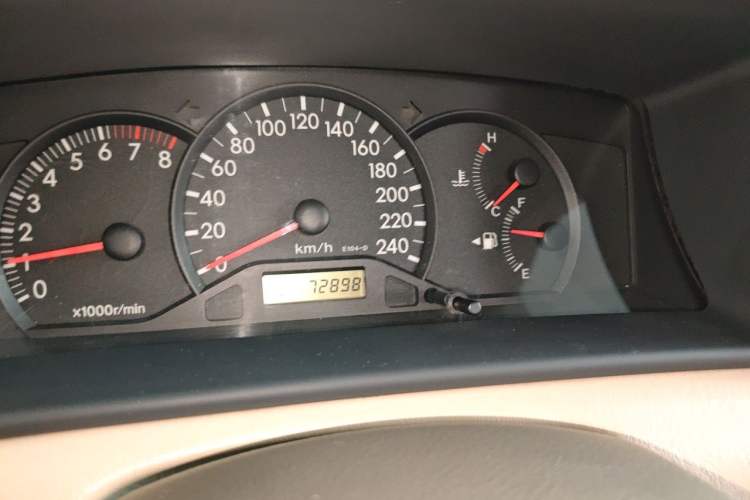 Used Toyota Corolla EX 2011 1.6L Manual Classic Edition Instrument Cluster