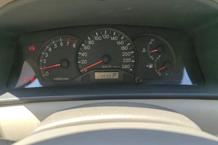 Used Toyota Corolla EX 2011 1.6L Automatic Classic Edition Instrument Cluster