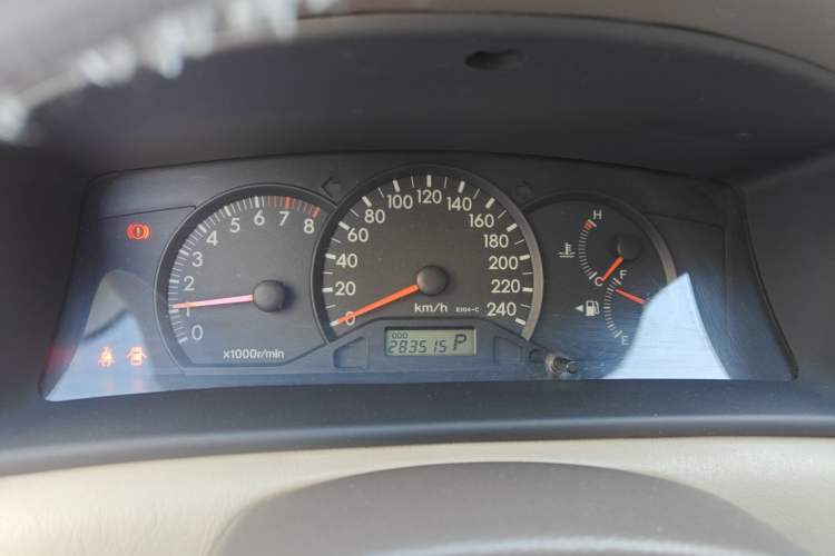 Used Toyota Corolla EX 2011 1.6L Automatic Luxury Edition Instrument Cluster