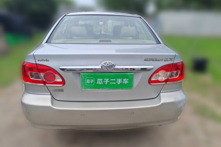 Used Toyota Corolla EX 2011 1.6L Manual Classic Edition Rear