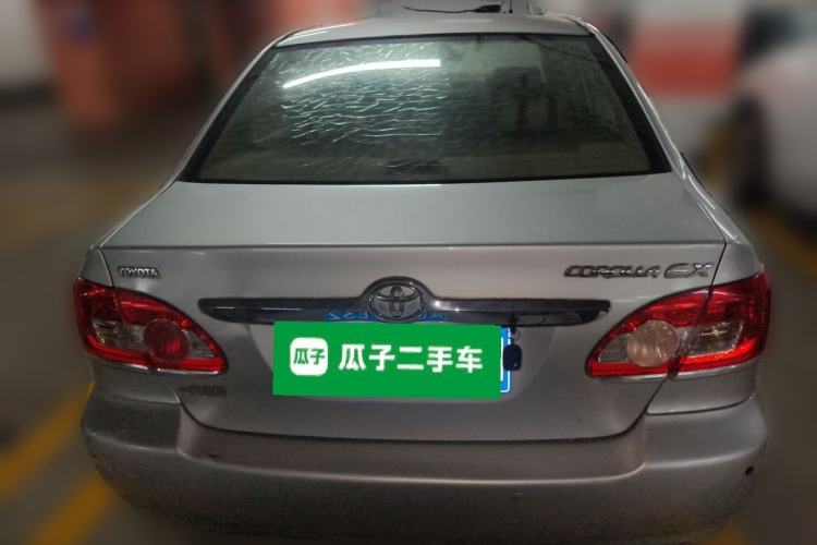 Used Toyota Corolla EX 2011 1.6L Automatic Classic Edition Rear