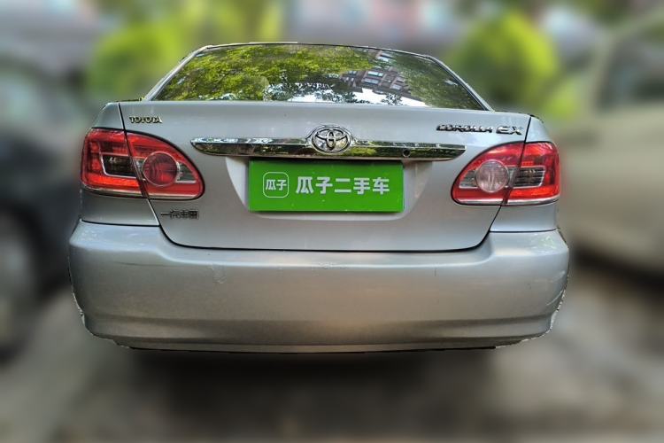 Used Toyota Corolla EX 2011 1.6L Manual Classic Edition Rear