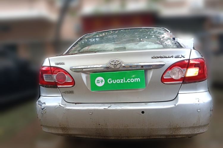 Used Toyota Corolla EX 2011 1.6L Automatic Classic Edition Rear
