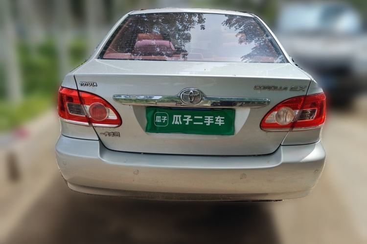Used Toyota Corolla EX 2011 1.6L Automatic Luxury Edition Rear