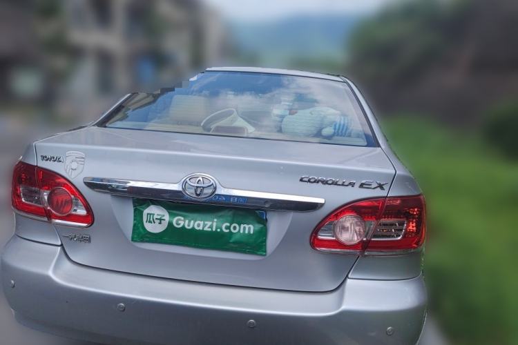 Used Toyota Corolla EX 2011 1.6L Automatic Luxury Edition Rear