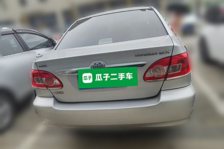 Used Toyota Corolla EX 2011 1.6L Manual Classic Edition Rear