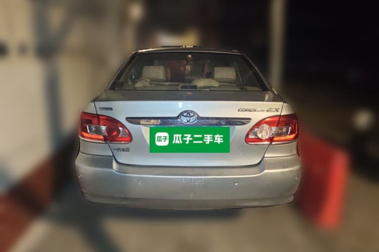 Used Toyota Corolla EX 2011 1.6L Automatic Luxury Edition Rear