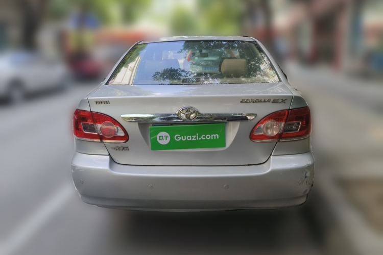 Used Toyota Corolla EX 2011 1.6L Automatic Classic Edition Rear