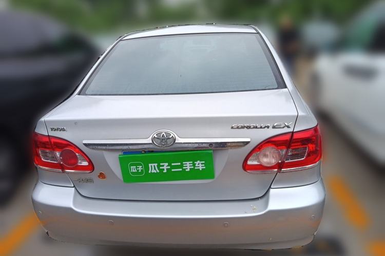 Used Toyota Corolla EX 2011 1.6L Manual Luxury Edition Rear