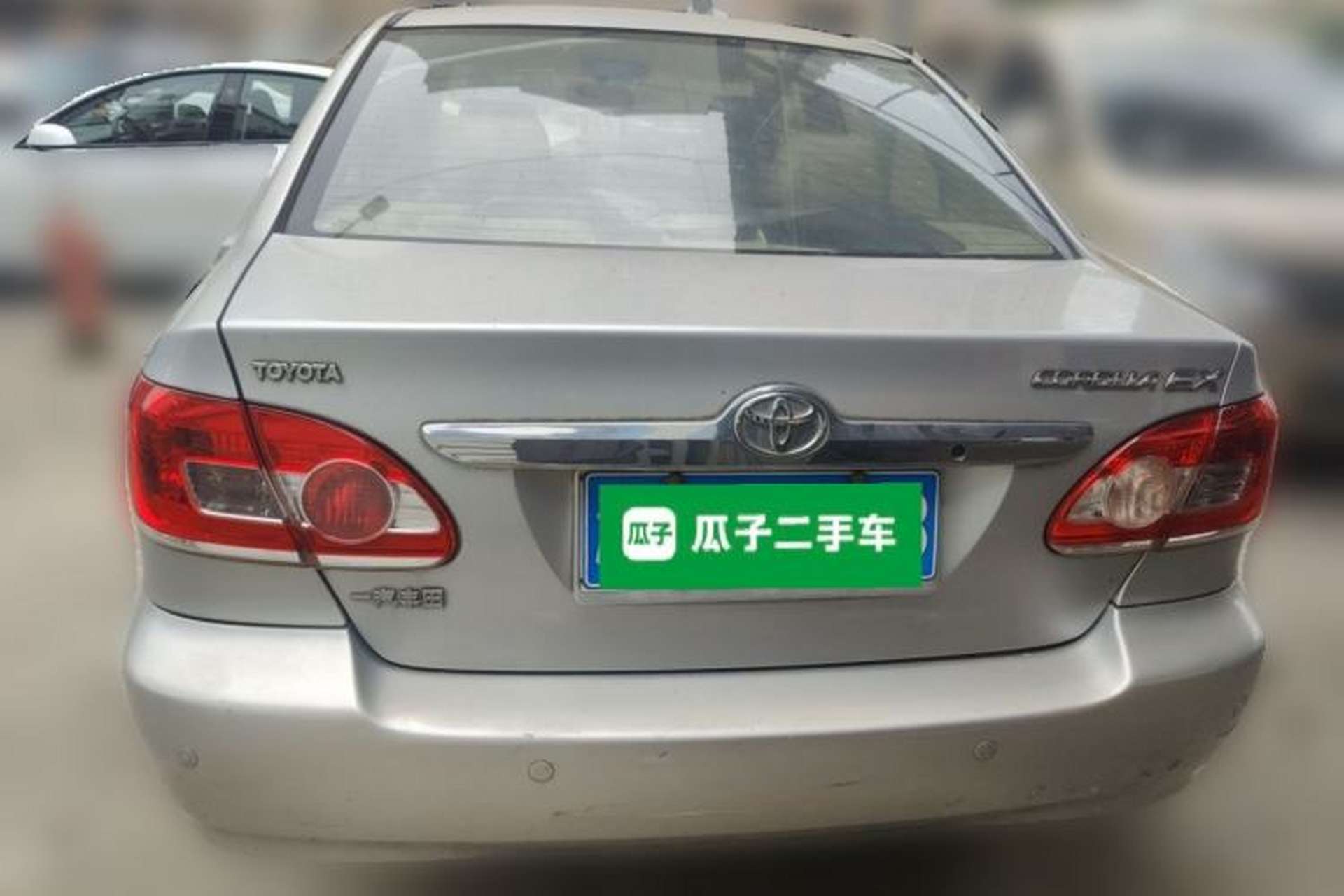 Used Toyota Corolla EX 2011 1.6L Automatic Luxury Edition Rear