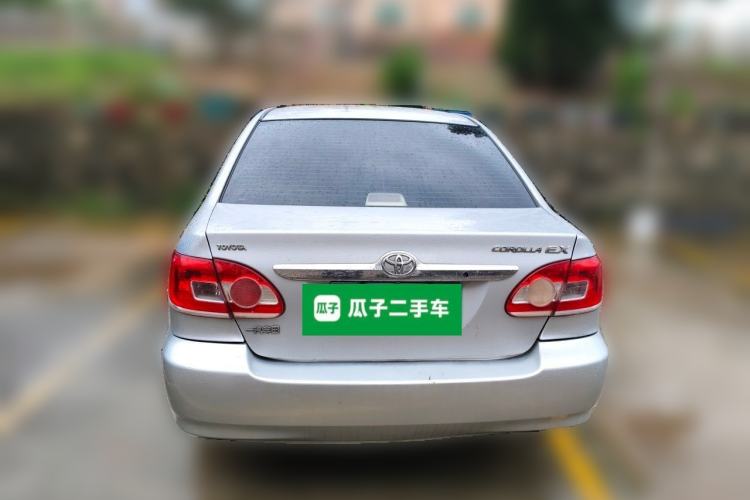 Used Toyota Corolla EX 2011 1.6L Automatic Classic Edition Rear
