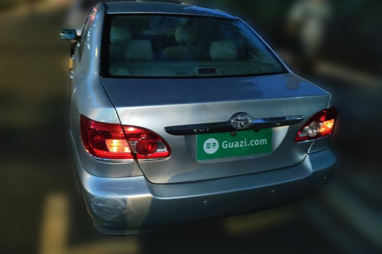 Used Toyota Corolla EX 2011 1.6L Manual Classic Edition Rear