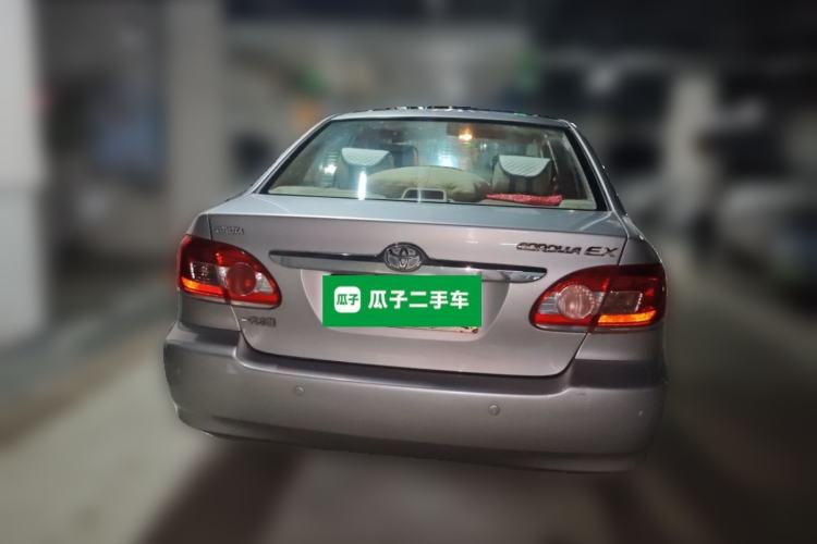 Used Toyota Corolla EX 2011 1.6L Manual Luxury Edition Rear