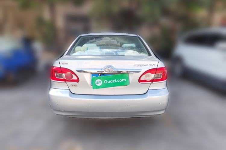 Used Toyota Corolla EX 2011 1.6L Manual Classic Edition Rear