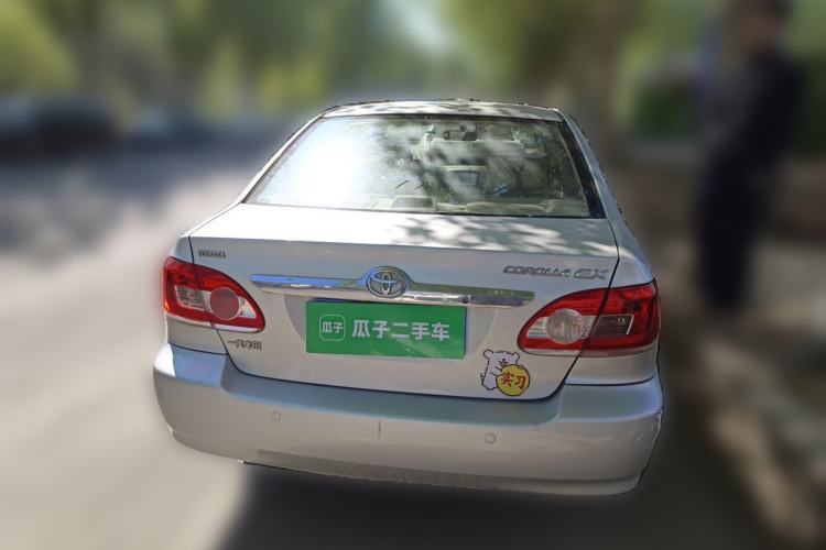 Used Toyota Corolla EX 2011 1.6L Automatic Luxury Edition Rear