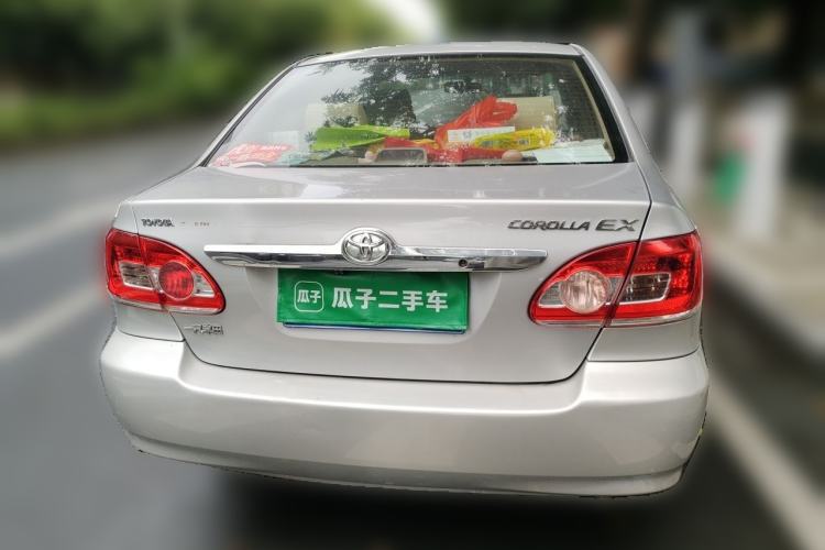 Used Toyota Corolla EX 2011 1.6L Automatic Classic Edition Rear