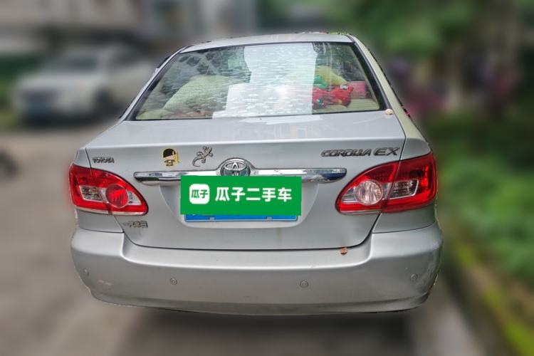 Used Toyota Corolla EX 2011 1.6L Automatic Classic Edition Rear