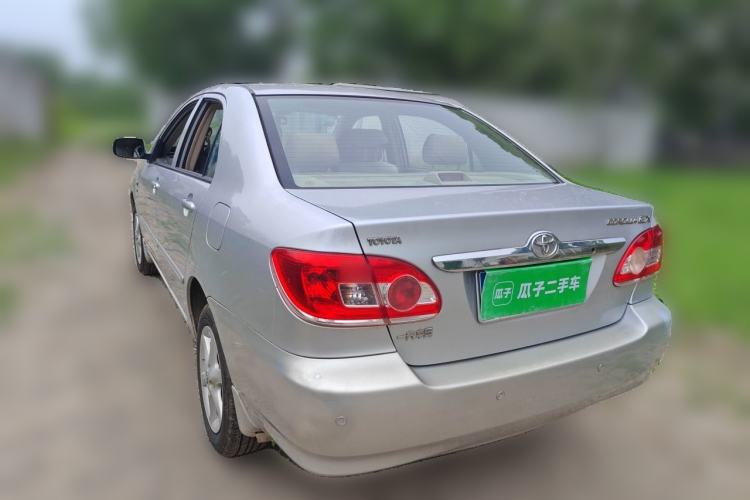 Used Toyota Corolla EX 2011 1.6L Manual Classic Edition Rear Left 45 Deg