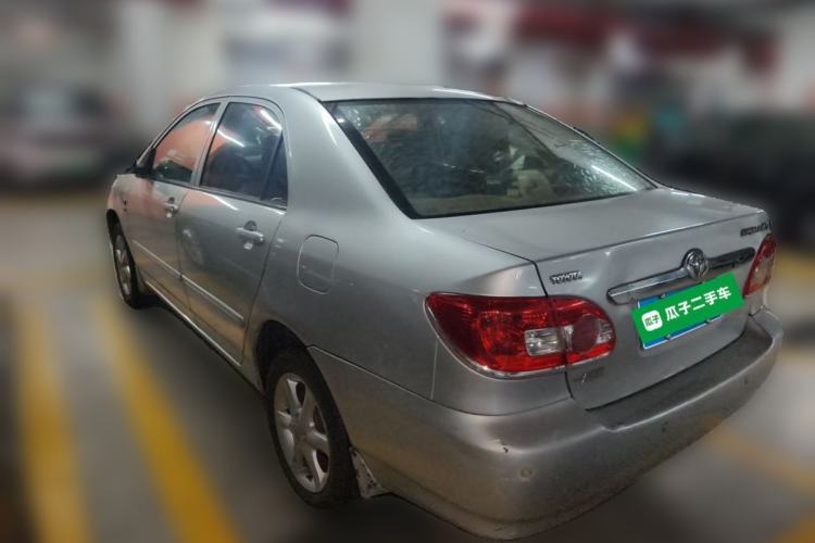 Used Toyota Corolla EX 2011 1.6L Automatic Classic Edition Rear Left 45 Deg
