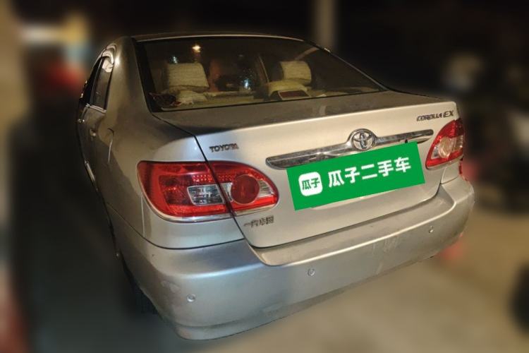 Used Toyota Corolla EX 2011 1.6L Automatic Luxury Edition Rear Left 45 Deg