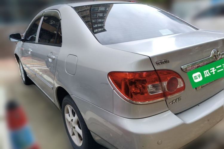 Used Toyota Corolla EX 2011 1.6L Automatic Classic Edition Rear Left 45 Deg