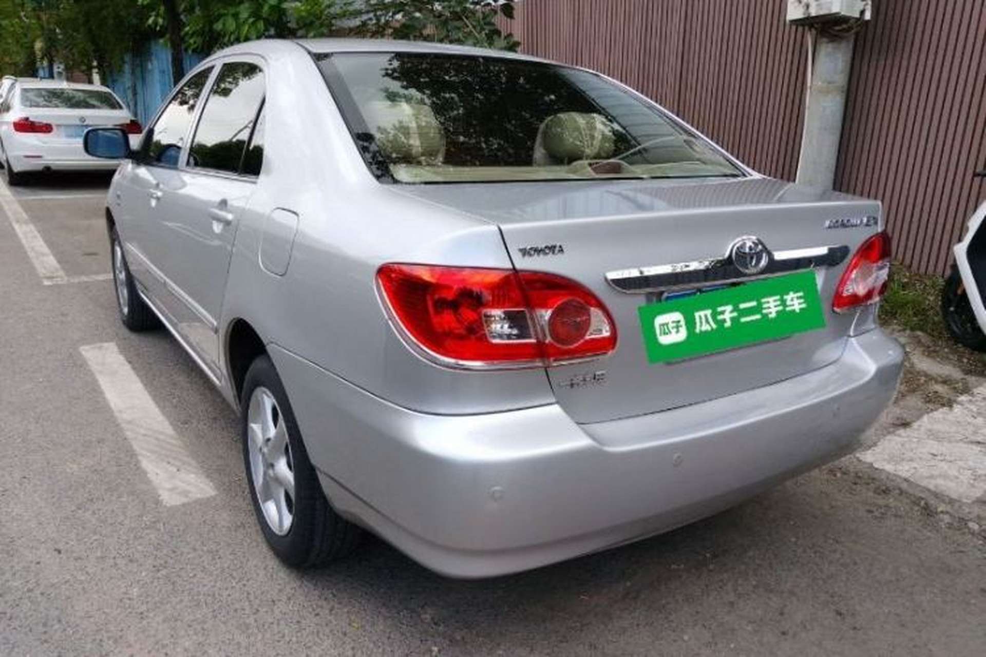 Used Toyota Corolla EX 2011 1.6L Automatic Luxury Edition Rear Left 45 Deg