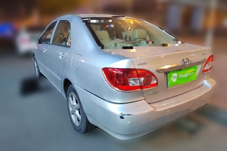 Used Toyota Corolla EX 2011 1.6L Automatic Luxury Edition Rear Left 45 Deg