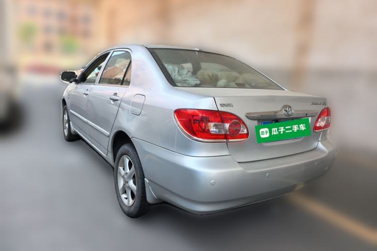 Used Toyota Corolla EX 2011 1.6L Automatic Luxury Edition Rear Left 45 Deg