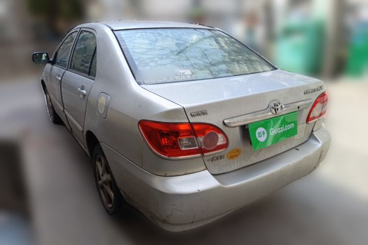 Used Toyota Corolla EX 2011 1.6L Automatic Classic Edition Rear Left 45 Deg