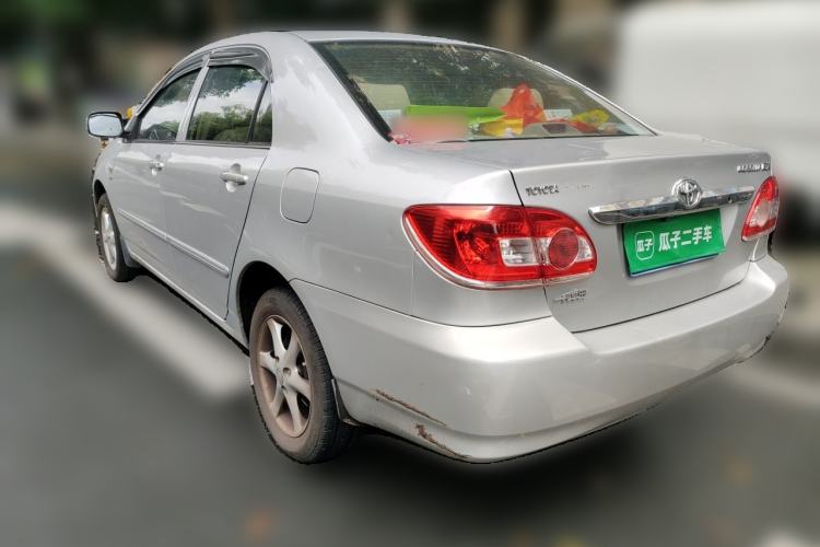 Used Toyota Corolla EX 2011 1.6L Automatic Classic Edition Rear Left 45 Deg