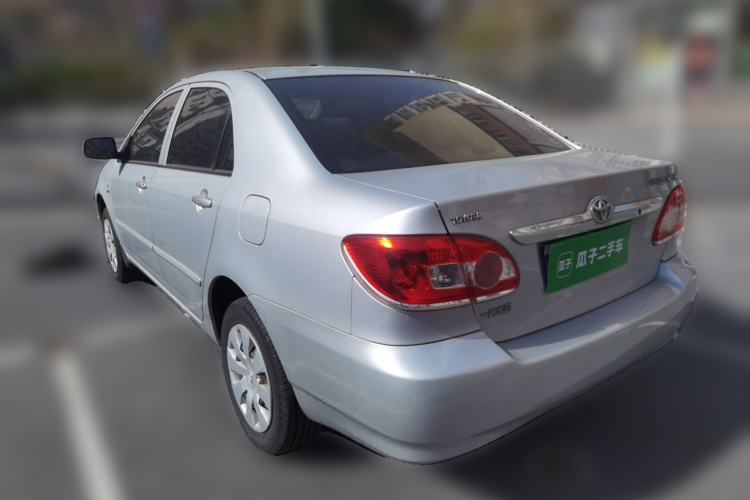 Used Toyota Corolla EX 2011 1.6L Automatic Classic Edition Rear Left 45 Deg