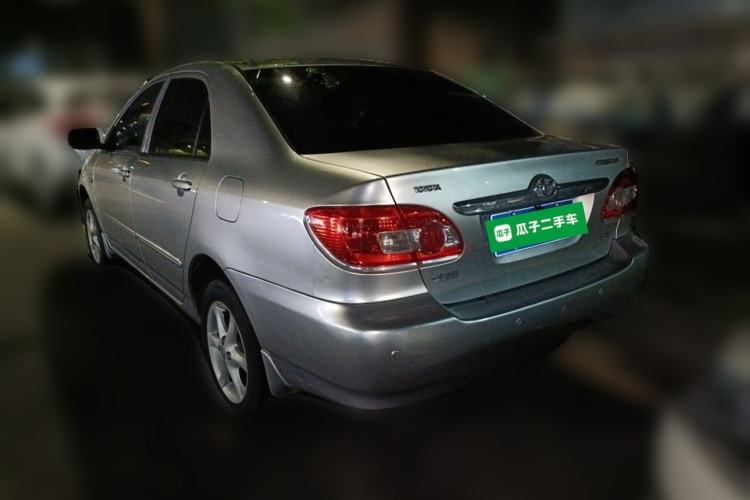 Used Toyota Corolla EX 2011 1.6L Manual Classic Edition Rear Left 45 Deg