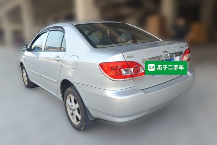Used Toyota Corolla EX 2011 1.6L Automatic Classic Edition Rear Left 45 Deg