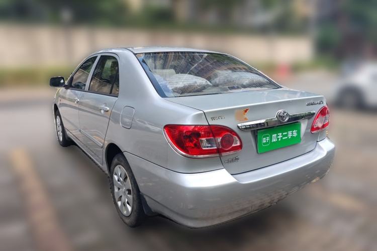Used Toyota Corolla EX 2011 1.6L Automatic Classic Edition Rear Left 45 Deg