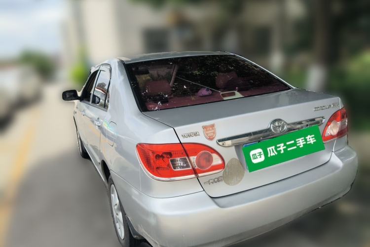Used Toyota Corolla EX 2011 1.6L Automatic Classic Edition Rear Left 45 Deg