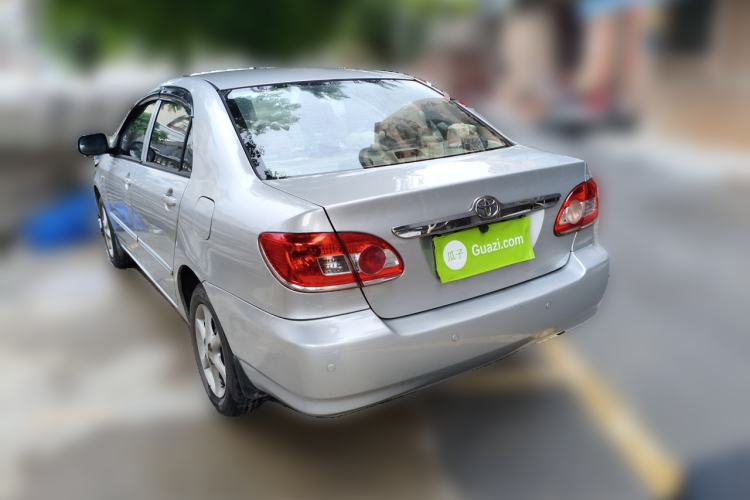 Used Toyota Corolla EX 2011 1.6L Automatic Classic Edition Rear Left 45 Deg