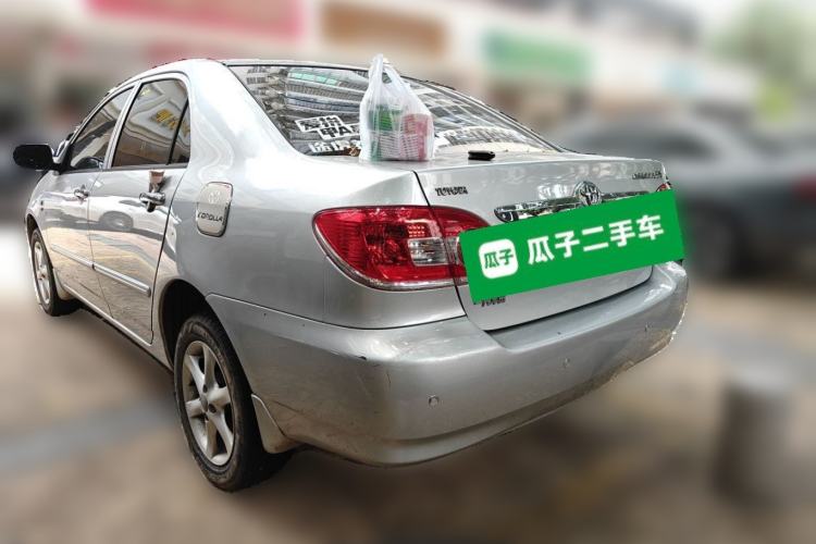 Used Toyota Corolla EX 2011 1.6L Automatic Classic Edition Rear Left 45 Deg