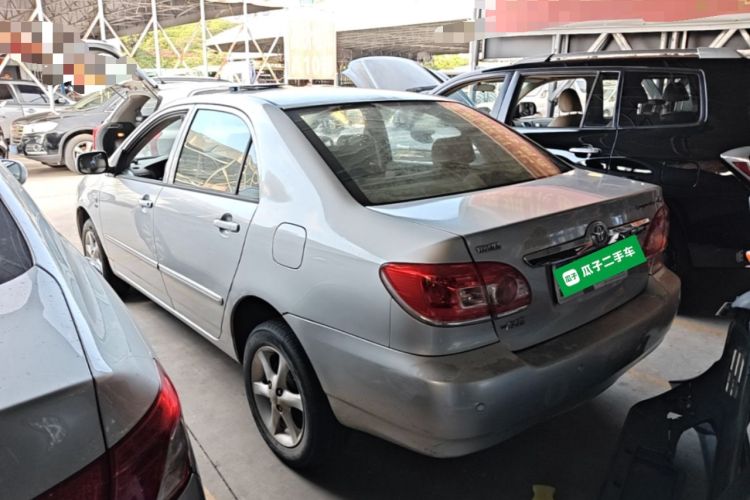Used Toyota Corolla EX 2011 1.6L Automatic Classic Edition Rear Left 45 Deg