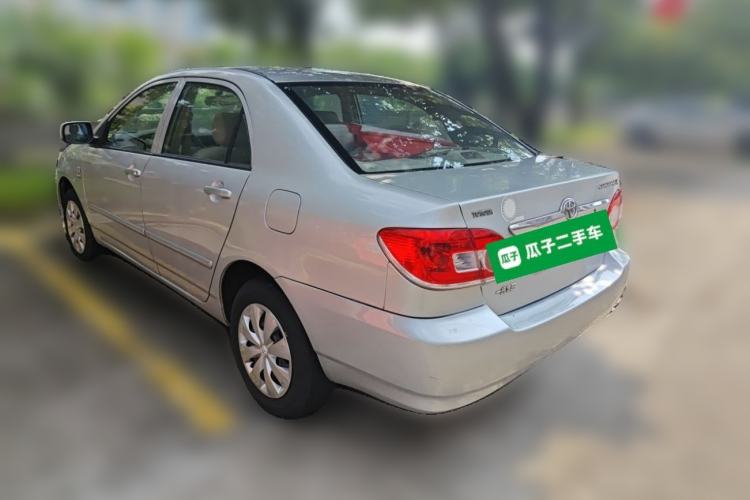 Used Toyota Corolla EX 2011 1.6L Automatic Classic Edition Rear Left 45 Deg
