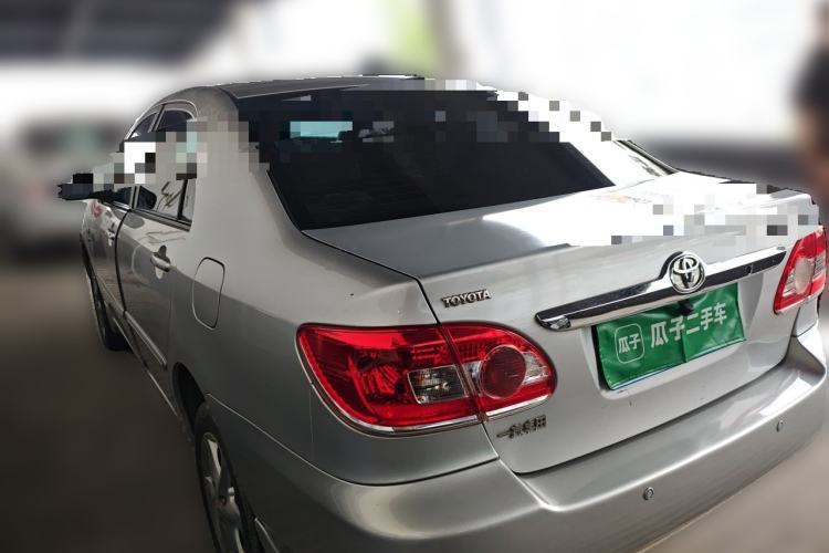 Used Toyota Corolla EX 2011 1.6L Manual Classic Edition Rear Left 45 Deg