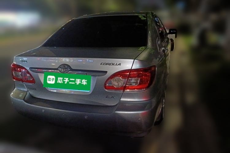 Used Toyota Corolla EX 2011 1.6L Manual Classic Edition Rear