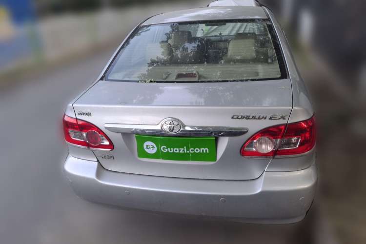 Used Toyota Corolla EX 2011 1.6L Automatic Luxury Edition Rear