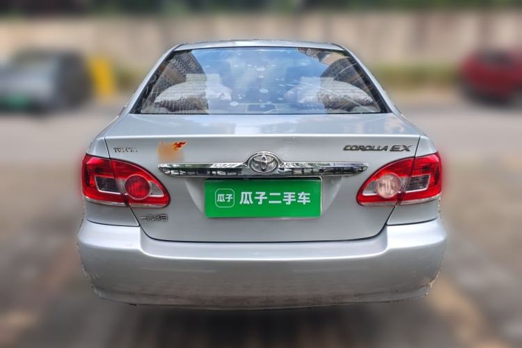 Used Toyota Corolla EX 2011 1.6L Automatic Classic Edition Rear
