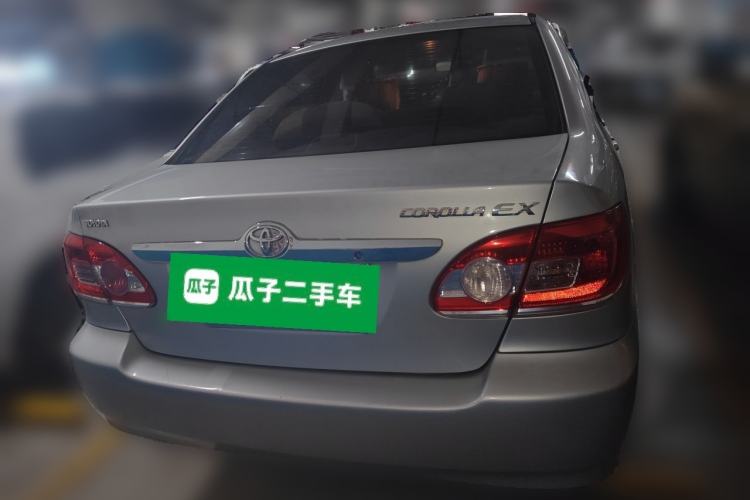 Used Toyota Corolla EX 2011 1.6L Manual Classic Edition Rear