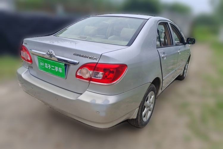 Used Toyota Corolla EX 2011 1.6L Manual Classic Edition Rear Right 45 Deg