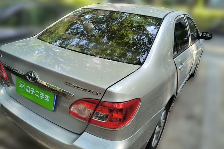 Used Toyota Corolla EX 2011 1.6L Manual Classic Edition Rear Right 45 Deg