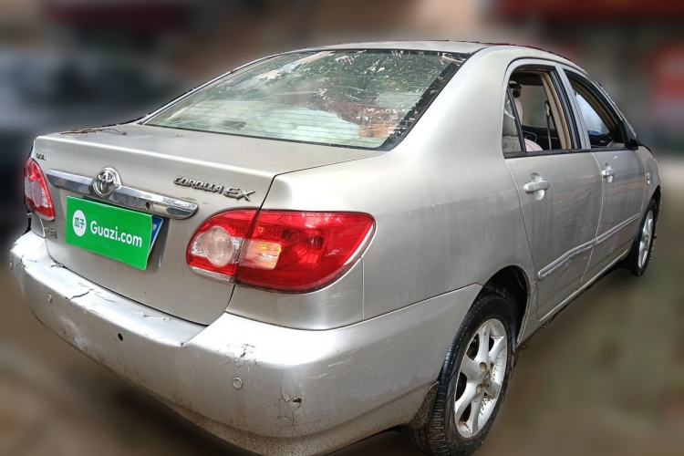 Used Toyota Corolla EX 2011 1.6L Automatic Classic Edition Rear Right 45 Deg