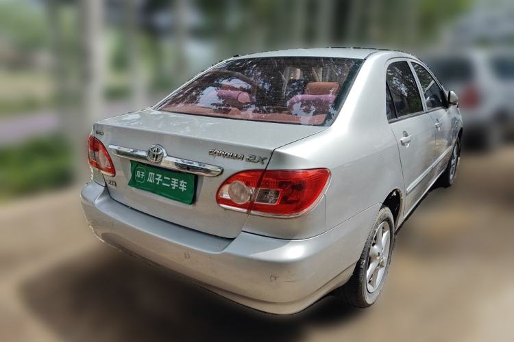 Used Toyota Corolla EX 2011 1.6L Automatic Luxury Edition Rear Right 45 Deg