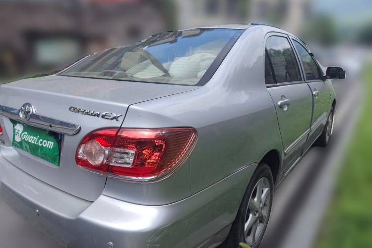 Used Toyota Corolla EX 2011 1.6L Automatic Luxury Edition Rear Right 45 Deg