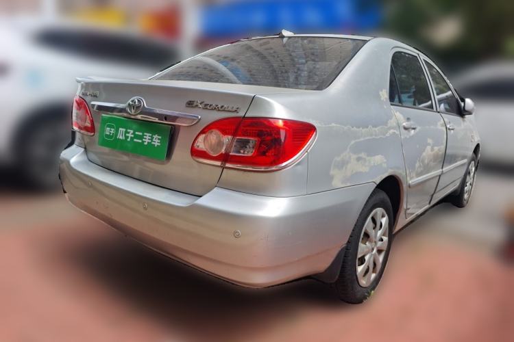 Used Toyota Corolla EX 2011 1.6L Automatic Classic Edition Rear Right 45 Deg